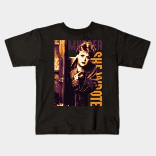 Murder, She Wrote In Halloween Vibe Kids T-Shirt